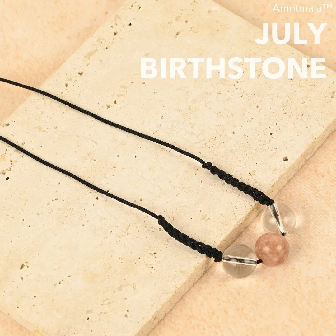 JULY BIRTHSTONE SUNSTONE (LUCK MALA)