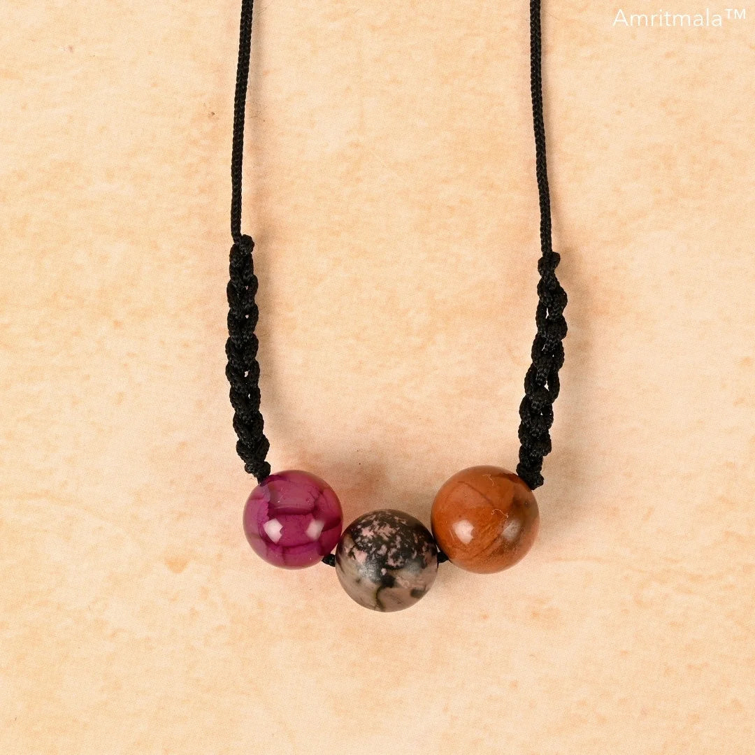 GENUINE MULTI JADE STONE : SANKATMOCHAN'S RELATIONSHIP STABILITY, HEALTH & FINANCIAL STATBILITY MALA