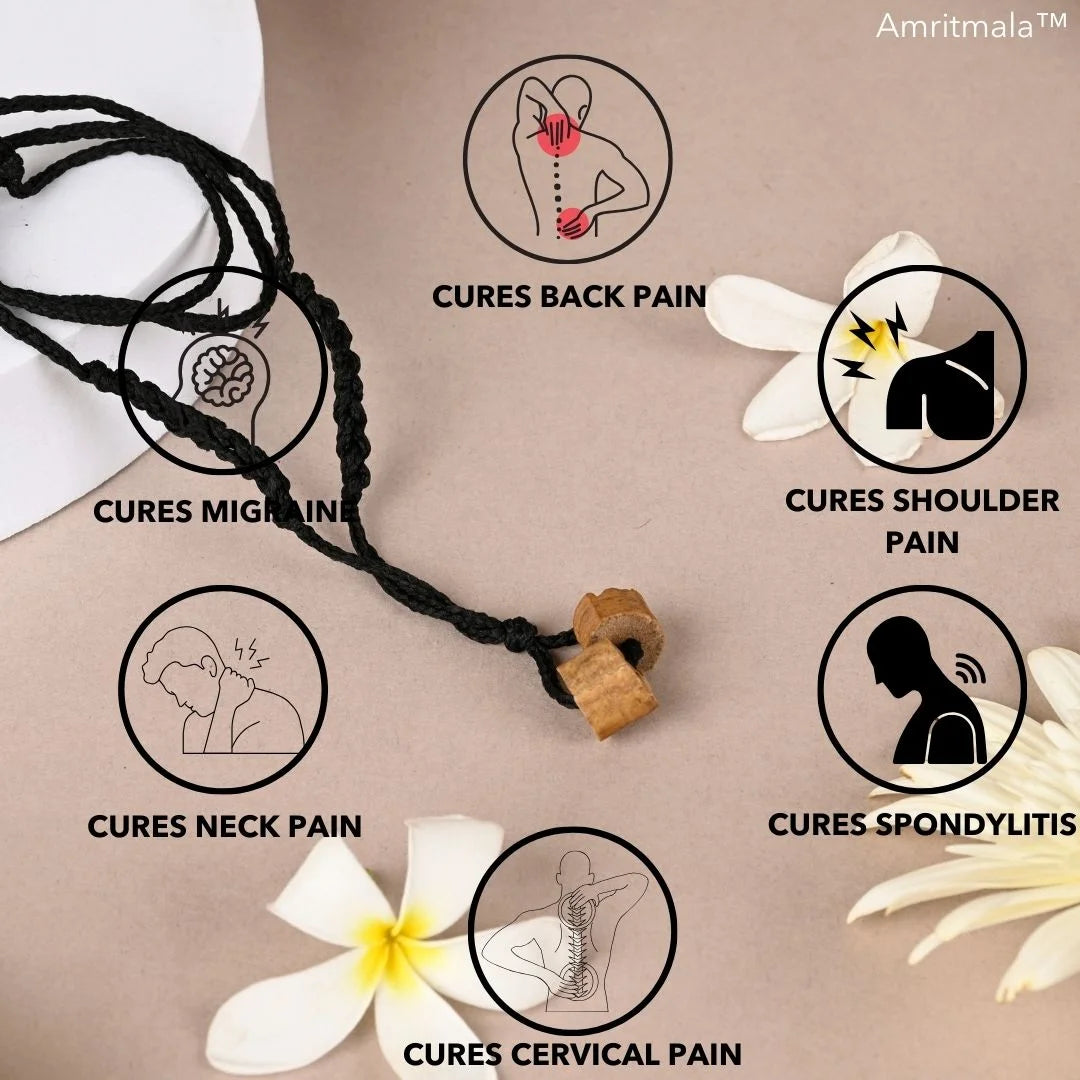 AMRITMALA PURE HERB (BLACK) (FOR CERVICAL PAIN, MIGRAINE, NECK PAIN, SHOULDER PAIN, BACK PAIN, SPONDYLITIS ETC.)(Buy One get two FREE TODAY)