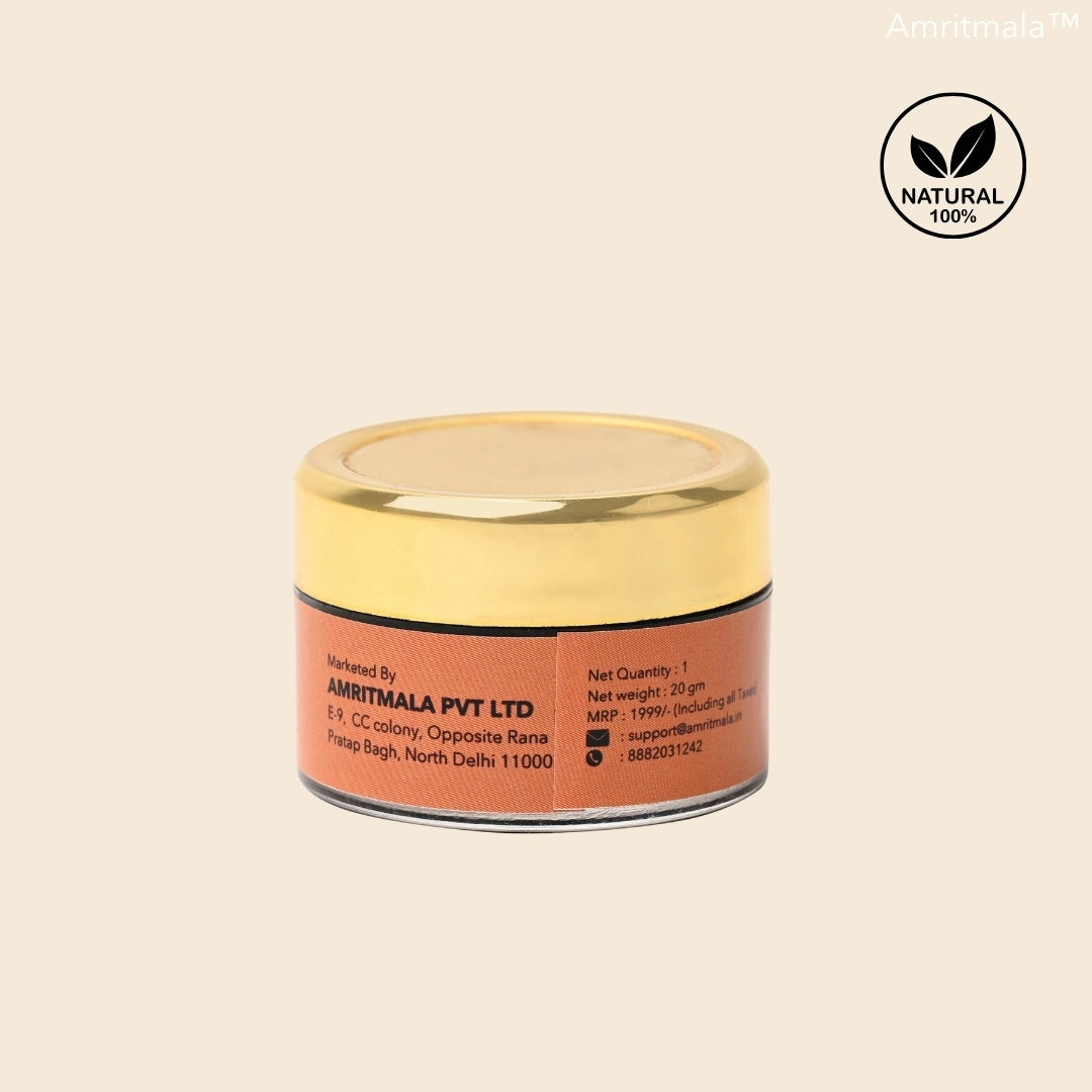 PURE SHILAJIT BY AMRITMALA (POWER BOOSTER & IMMUNITY BOOSTER : LAB CERTIFIED)