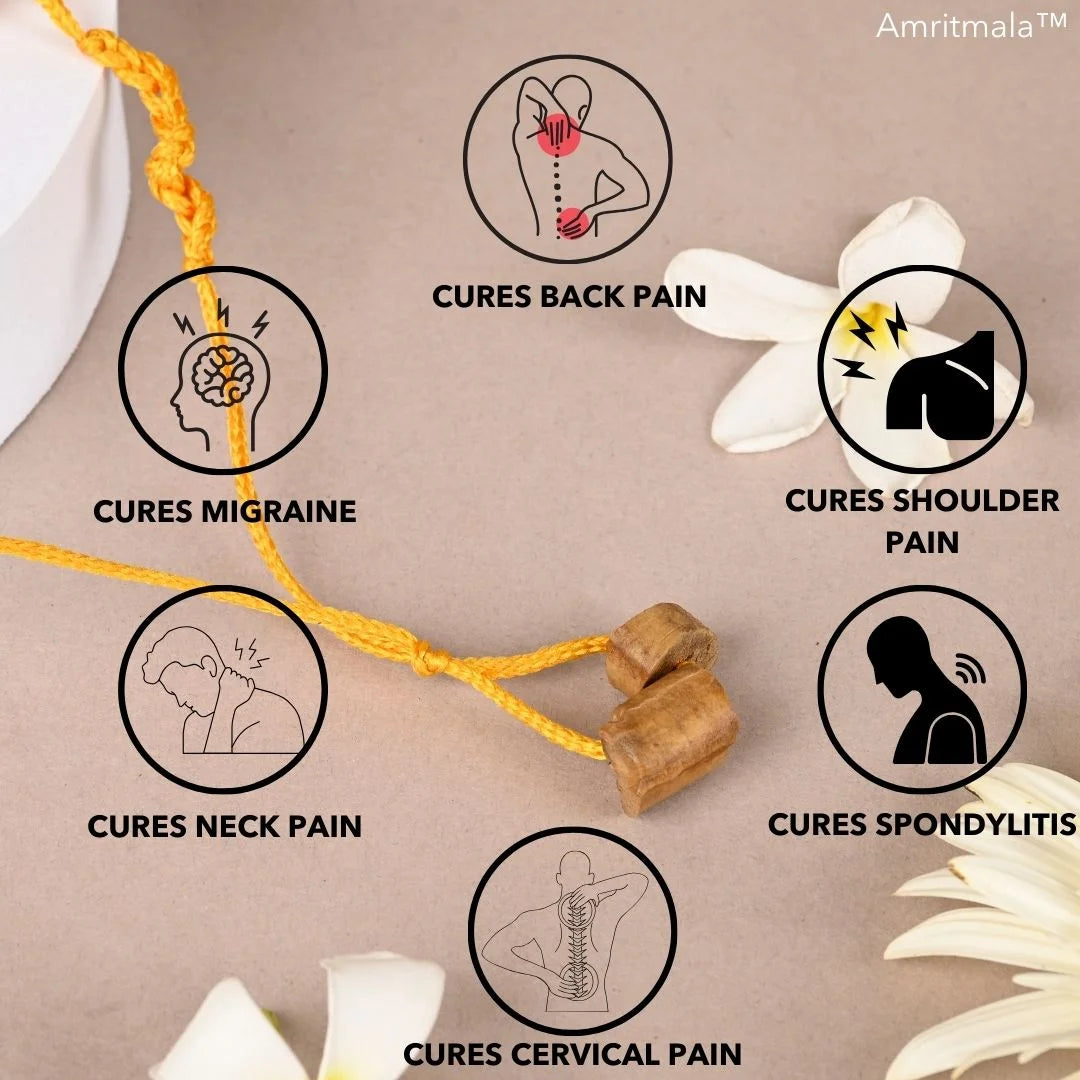 AMRITMALA PURE HERB (YELLOW) (FOR CERVICAL PAIN, MIGRAINE, NECK PAIN, SHOULDER PAIN, BACK PAIN, SPONDYLITIS ETC.) (Buy One get two FREE TODAY)