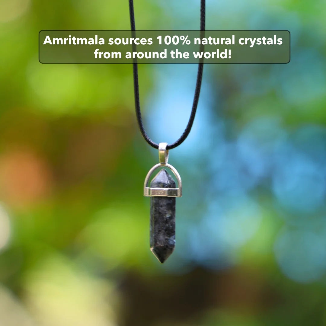Amritmala for Protection (Genuine Black Tourmaline Pendant)