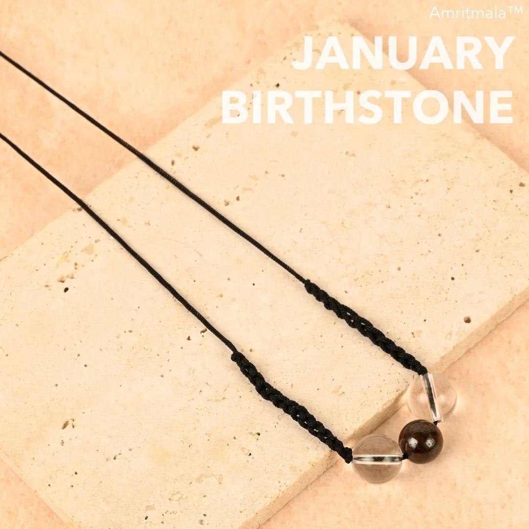 JANUARY BIRTHSTONE RED GARNET (LUCK MALA)