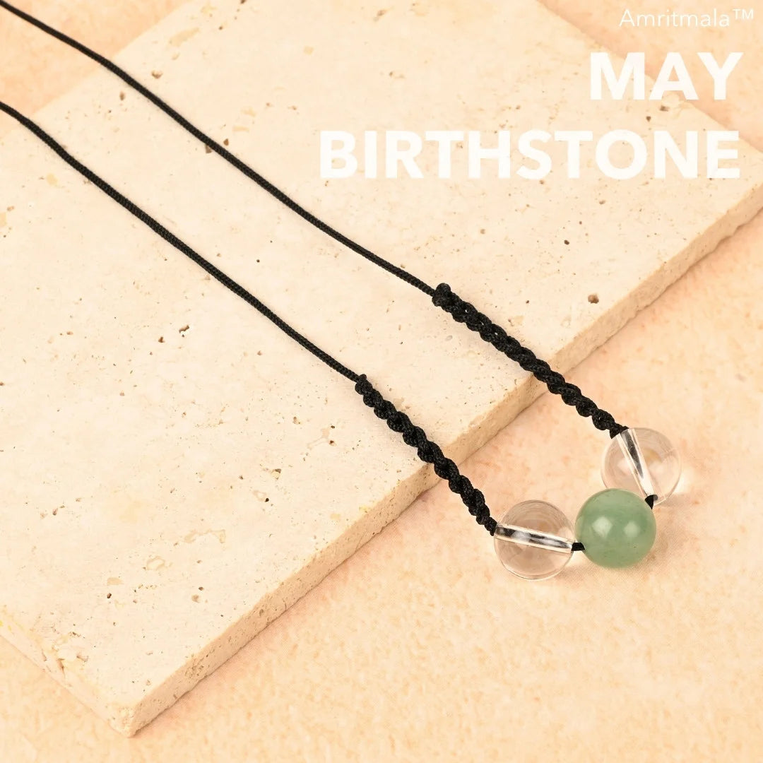 MAY BIRTHSTONE GREEN AVENTURINE (LUCK MALA)