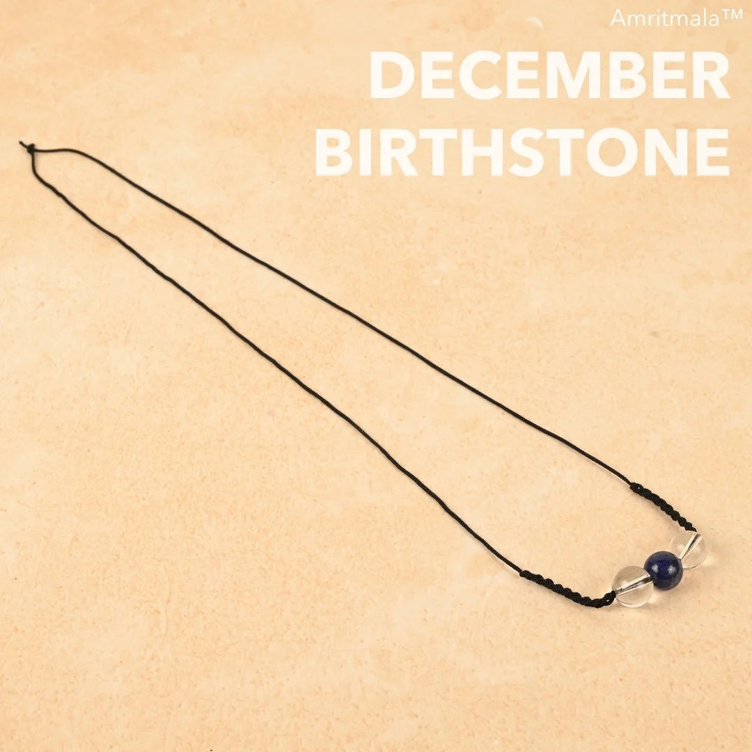 DECEMBER BIRTHSTONE BLUE KYNITE (LUCK MALA)