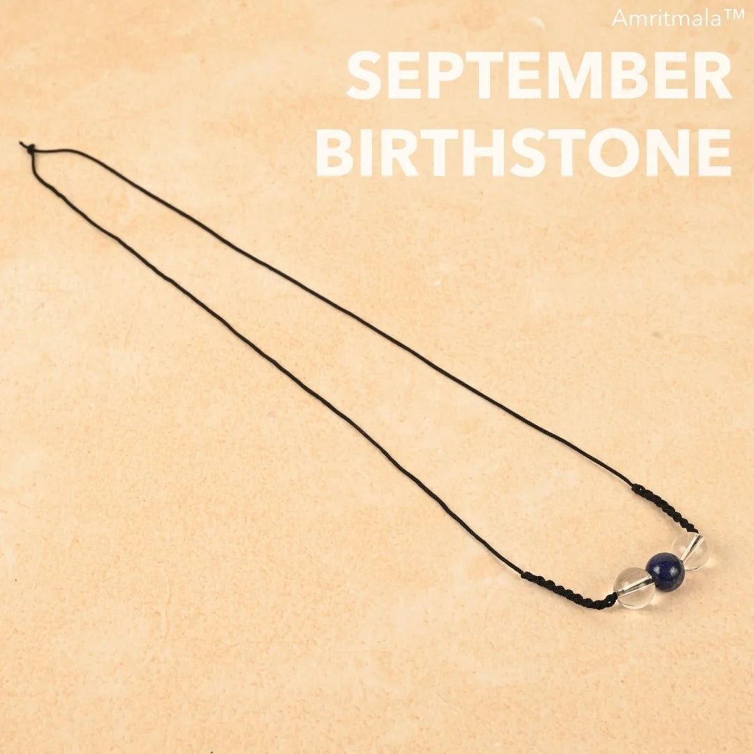 SEPTEMBER BIRTHSTONE LAPIS LAZULI (LUCK MALA)