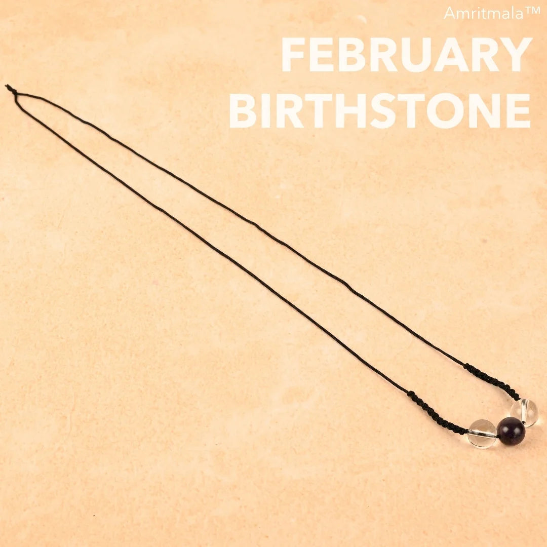 FEBRUARY BIRTHSTONE AMETHYST (LUCK MALA)