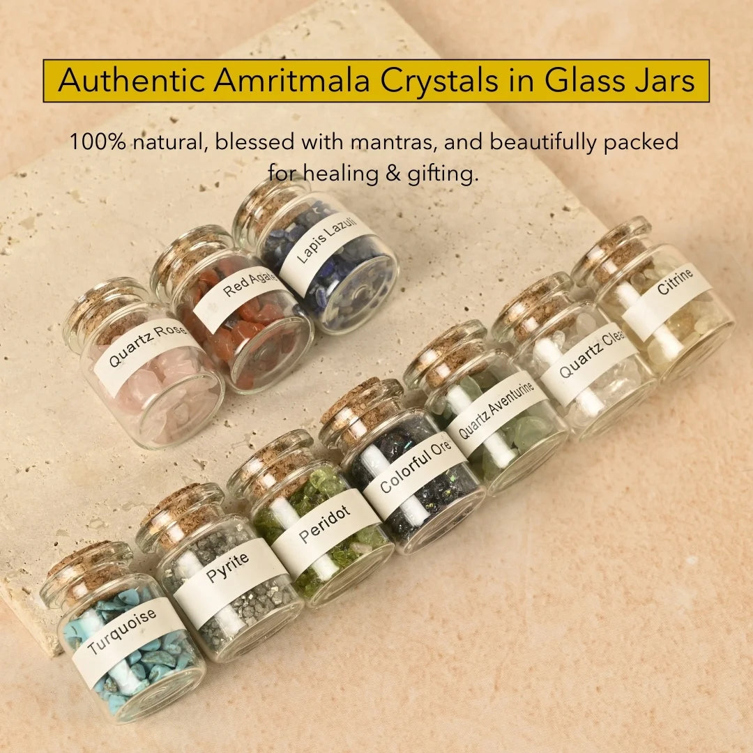 Amritmala Essential Stones Collection: 10 Crystals for Everyday Problems (Live your life at best)