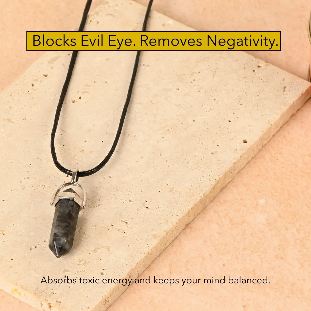 Amritmala for Protection (Genuine Black Tourmaline Pendant)