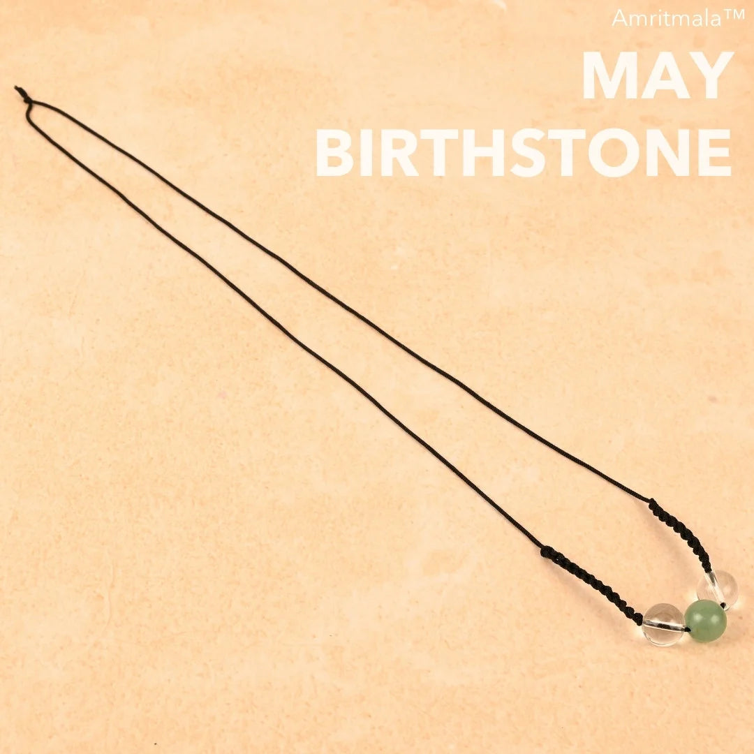 MAY BIRTHSTONE GREEN AVENTURINE (LUCK MALA)