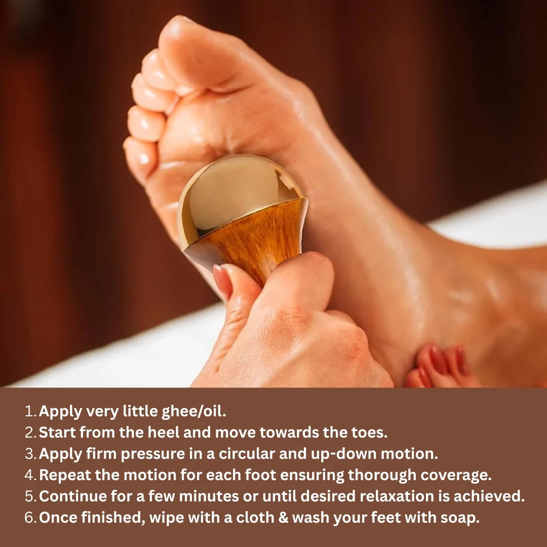 100% Natural Kansa wooden Wand by Amritmala (healthy & clean skin) (Also for healing stress & anxiety)