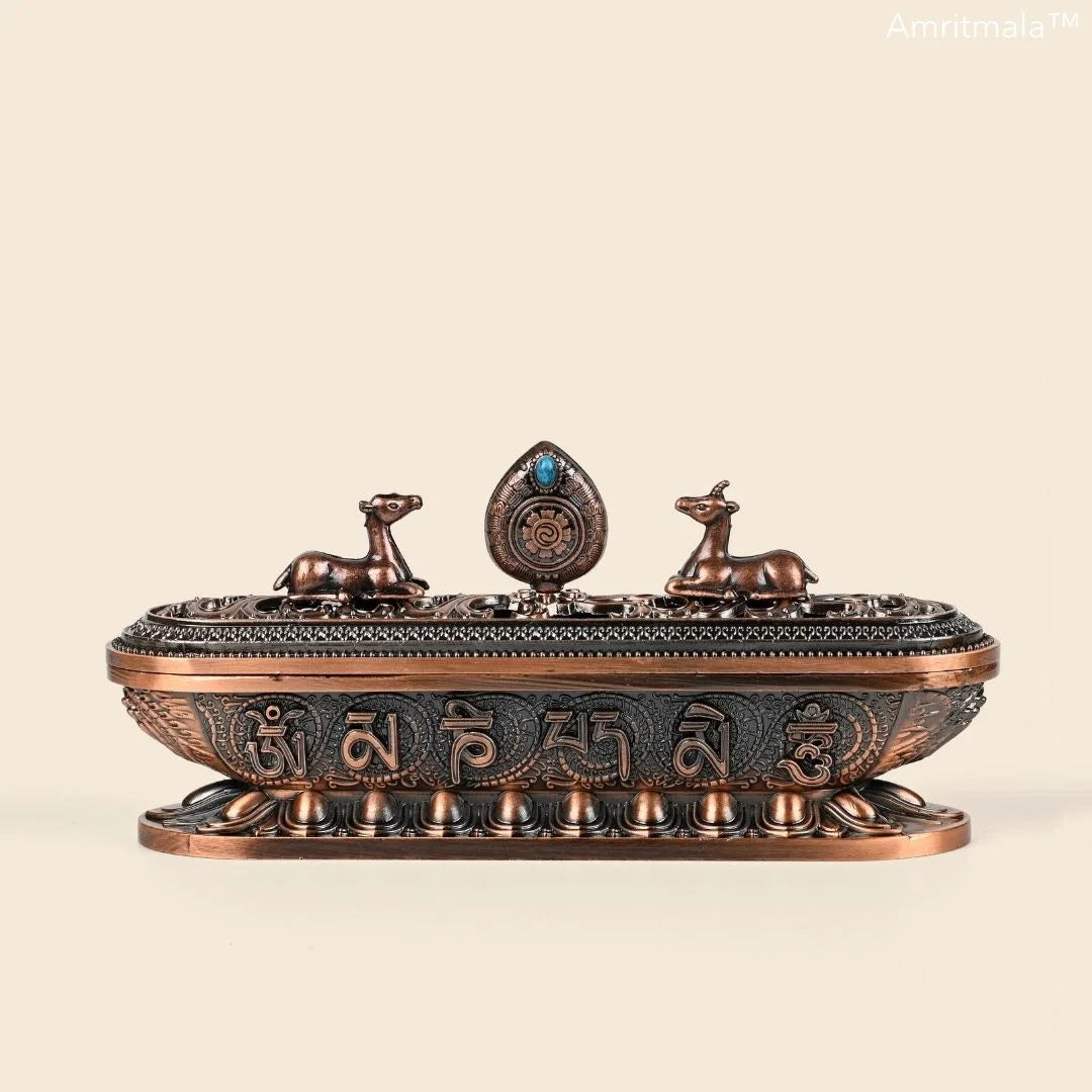 BRASS RELIGIOUS DHOOP SET BY AMRITMALA