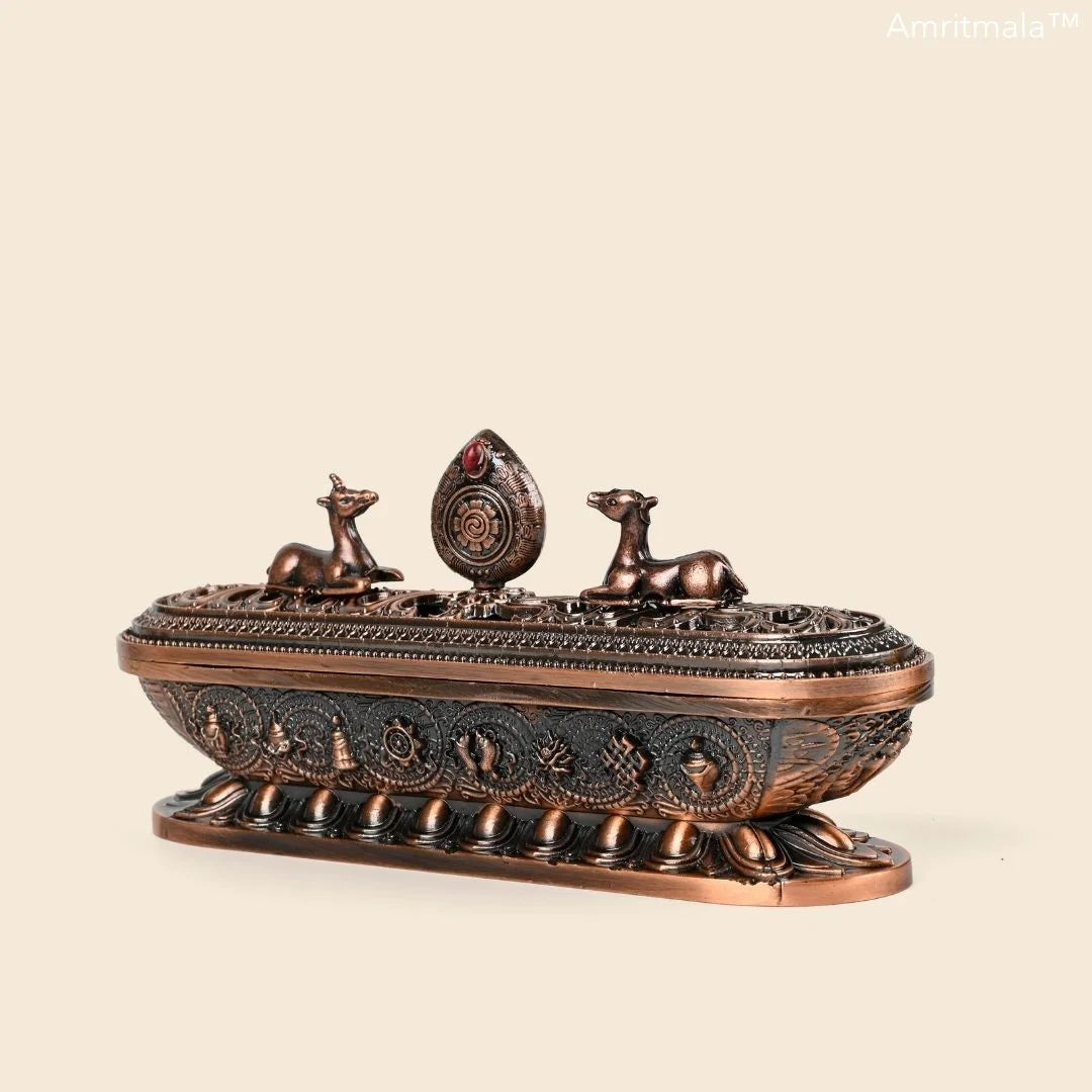 BRASS RELIGIOUS DHOOP SET BY AMRITMALA