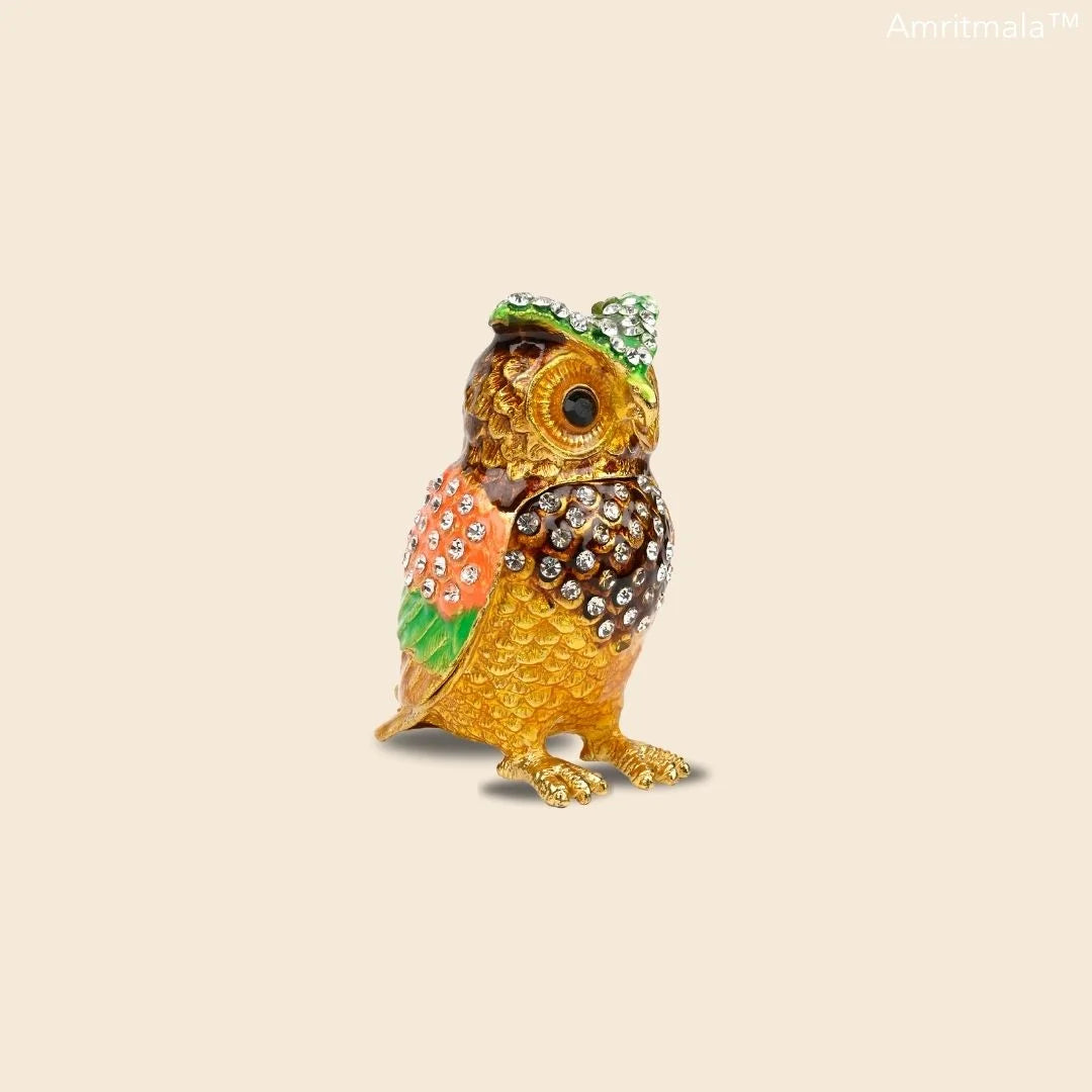 WISDOM OWL MINIATURE BY AMRITMALA