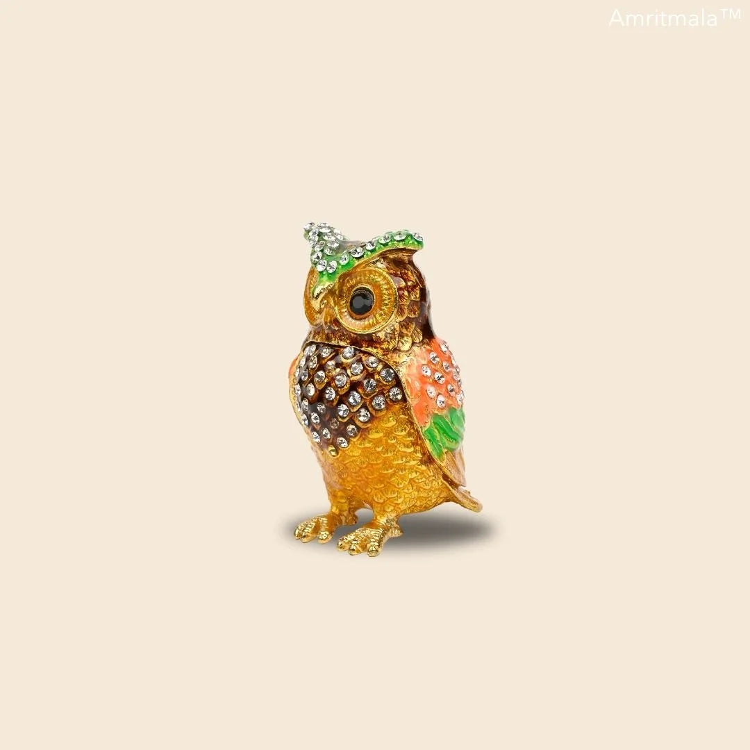 WISDOM OWL MINIATURE BY AMRITMALA